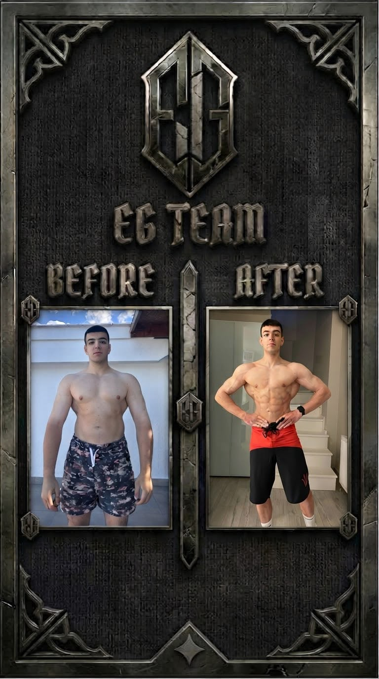 EG TEAM danışan dönüşümü 1: önce ve sonra